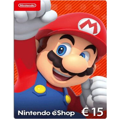 Carte Nintendo Eshop 15 Euro SWITCH MGames Store