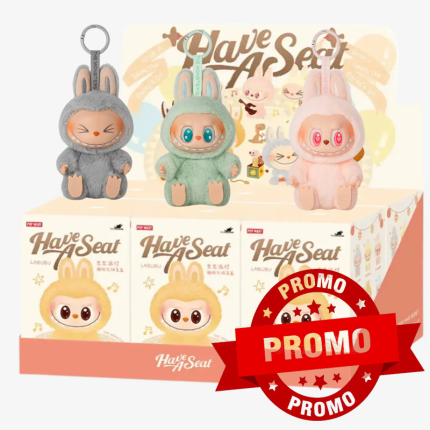 POP MART LABUBU  PELUCHE,BOX 3 PCS.surprise !