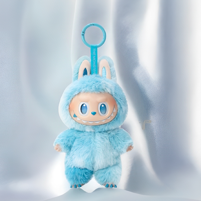 POP MART LABUBU BLEU PELUCHE