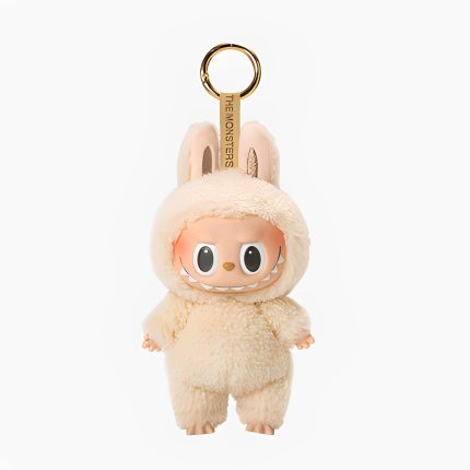 POP MART LABUBU BEIGE PELUCHE