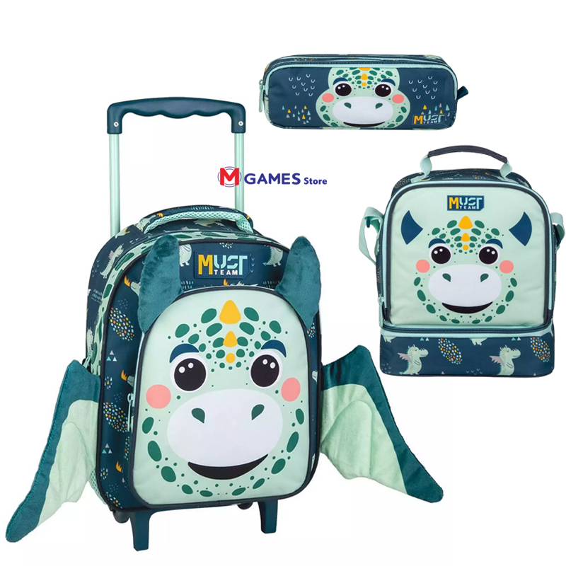 Sac à roulettes pour maternelle Must Little Dragon MGames Store