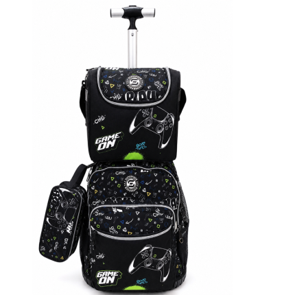 CARTABLE À ROULETTES SUPER PACK PRIMAIRE