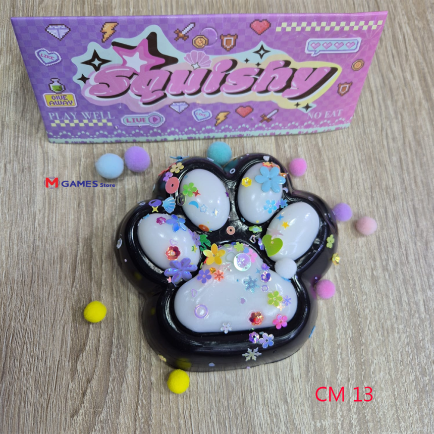 squishy patte de chat jouet anti-stress 13 cm - MGames Store
