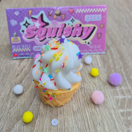 squishy coupe glacée jouet anti-stress 8 cm