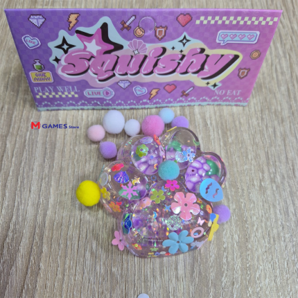 squishy  forme de patte jouet anti-stress 8 cm