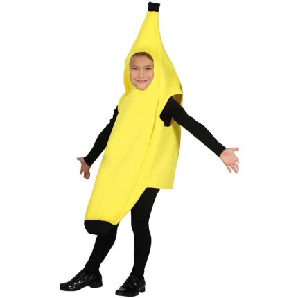 Déguisement de banane 5-6 Ans