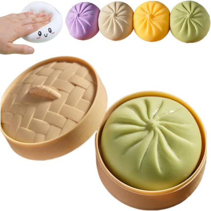 dumpling squishy anti-stress.