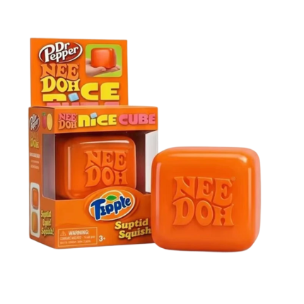 NeeDoh Nice Cube Dr. Pepper, Fanta