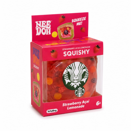 NeeDoh Strawberry Açaí Lemonade Squishy