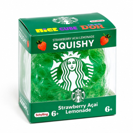 NeeDoh Strawberry Açaí Lemonade Squishy