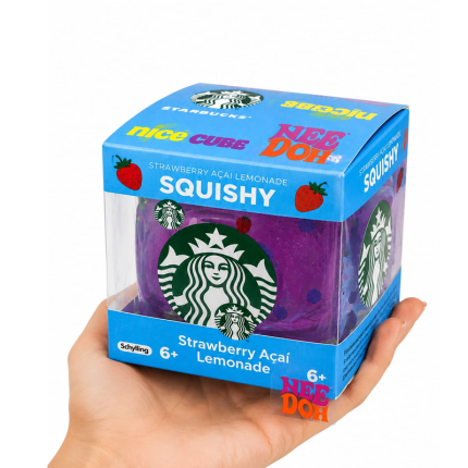 NeeDoh Strawberry Açaí Lemonade Squishy