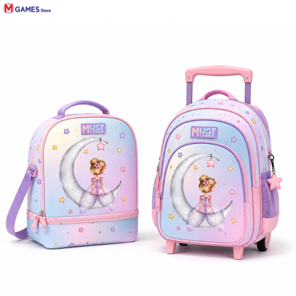 Sac à roulettes pour maternelle Must