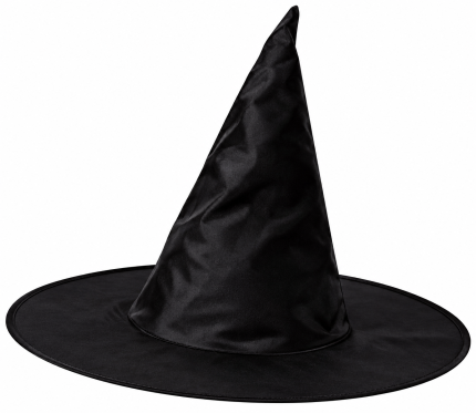 Chapeau de Sorcière Noir – Accessoire Halloween